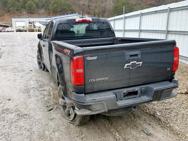 1GCHTCE37G1322718 - 2016 CHEVROLET COLORADO L BLACK photo 3