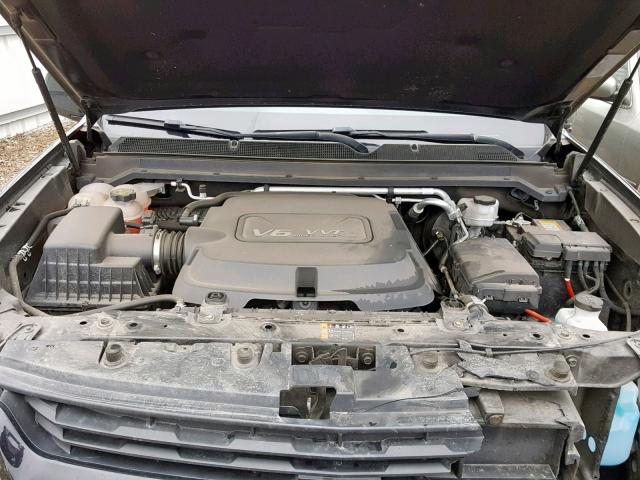 1GCHTCE37G1322718 - 2016 CHEVROLET COLORADO L BLACK photo 7