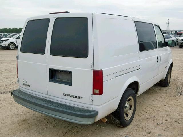 1GCDM19XX2B120388 - 2002 CHEVROLET ASTRO WHITE photo 4