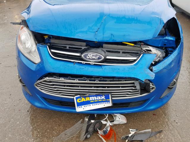 1FADP5BU5DL512437 - 2013 FORD C-MAX SEL BLUE photo 9