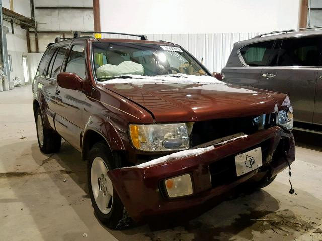 JNRDR07Y31W110560 - 2001 INFINITI QX4 BURGUNDY photo 1