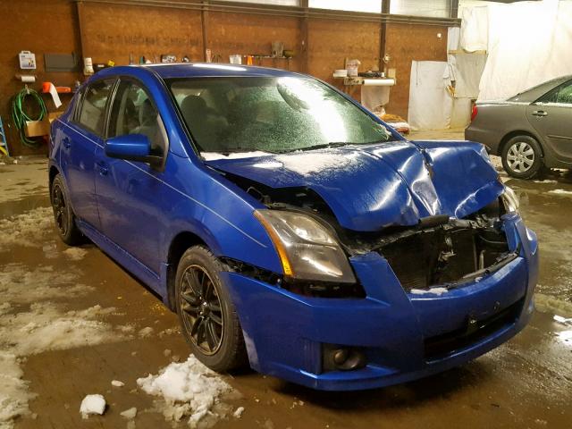 3N1AB6AP4BL644140 - 2011 NISSAN SENTRA 2.0 BLUE photo 1