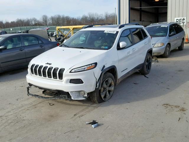 1C4PJMDS6HW611710 - 2017 JEEP CHEROKEE L WHITE photo 2