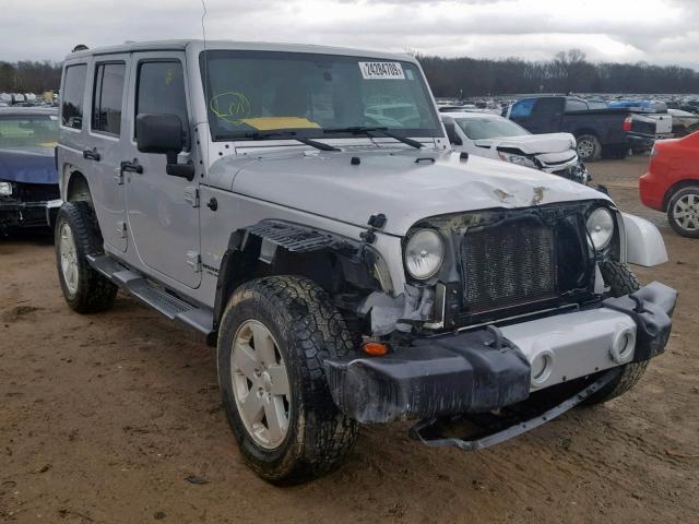 1J4BA5H10BL576747 - 2011 JEEP WRANGLER U SILVER photo 1