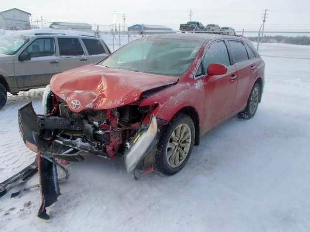 4T3BA3BBXCU031214 - 2012 TOYOTA VENZA LE RED photo 2