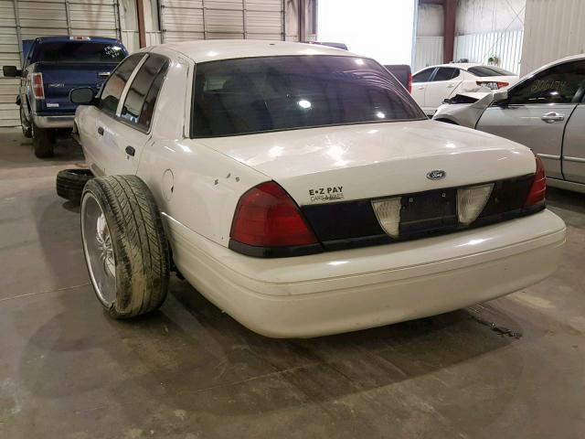 2FAFP71W67X107721 - 2007 FORD CROWN VICT WHITE photo 3