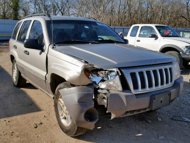 1J4GX48S14C356074 - 2004 JEEP GRAND CHER TAN photo 1