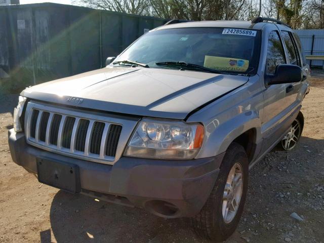 1J4GX48S14C356074 - 2004 JEEP GRAND CHER TAN photo 2