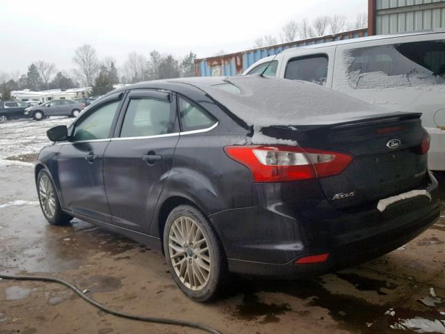 1FADP3J26DL280564 - 2013 FORD FOCUS TITA BLACK photo 3