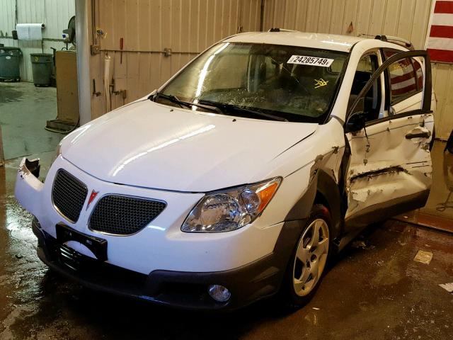 5Y2SL65897Z403367 - 2007 PONTIAC VIBE WHITE photo 2