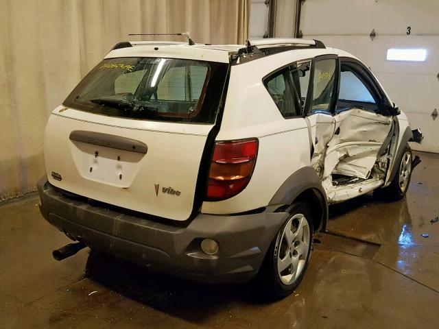 5Y2SL65897Z403367 - 2007 PONTIAC VIBE WHITE photo 4