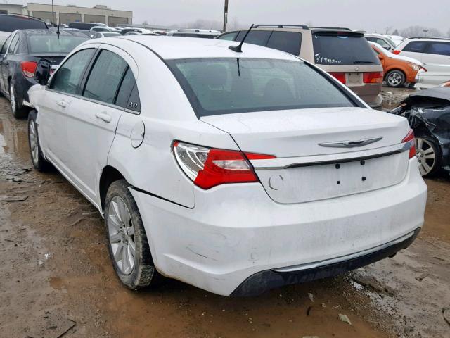 1C3BC1FB4BN547944 - 2011 CHRYSLER 200 TOURIN WHITE photo 3