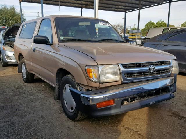 4TANL42N4WZ074194 - 1998 TOYOTA TACOMA BEIGE photo 1