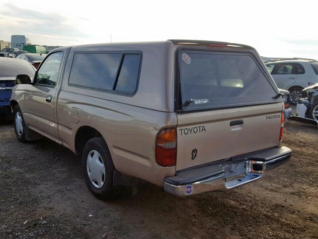 4TANL42N4WZ074194 - 1998 TOYOTA TACOMA BEIGE photo 3