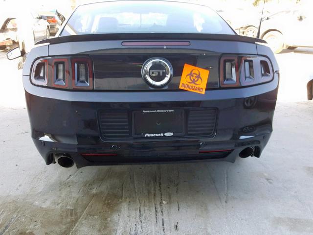 1ZVBP8CF9E5305782 - 2014 FORD MUSTANG GT BLACK photo 10