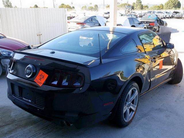 1ZVBP8CF9E5305782 - 2014 FORD MUSTANG GT BLACK photo 4