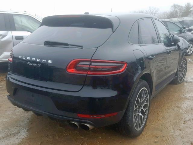 WP1AB2A58FLB69127 - 2015 PORSCHE MACAN S BLACK photo 4