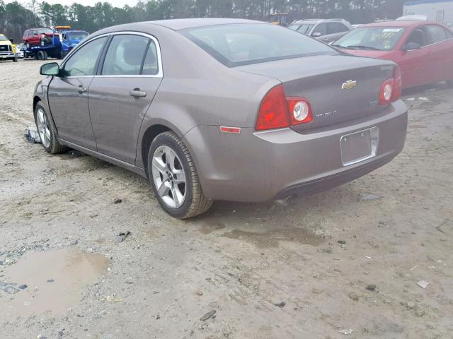 1G1ZC5E04AF197816 - 2010 CHEVROLET MALIBU 1LT BROWN photo 3