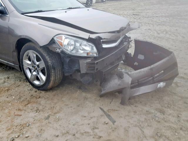 1G1ZC5E04AF197816 - 2010 CHEVROLET MALIBU 1LT BROWN photo 9