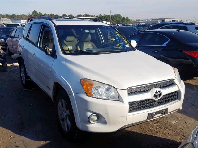 2T3YF4DVXAW042557 - 2010 TOYOTA RAV4 LIMIT WHITE photo 1