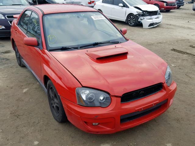 JF1GD29644H516199 - 2004 SUBARU IMPREZA WR RED photo 1