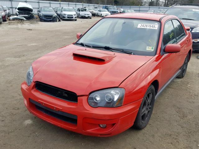 JF1GD29644H516199 - 2004 SUBARU IMPREZA WR RED photo 2