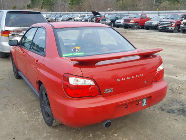 JF1GD29644H516199 - 2004 SUBARU IMPREZA WR RED photo 3