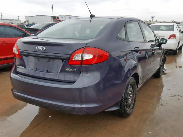 3FADP4AJ6DM107803 - 2013 FORD FIESTA S GRAY photo 4