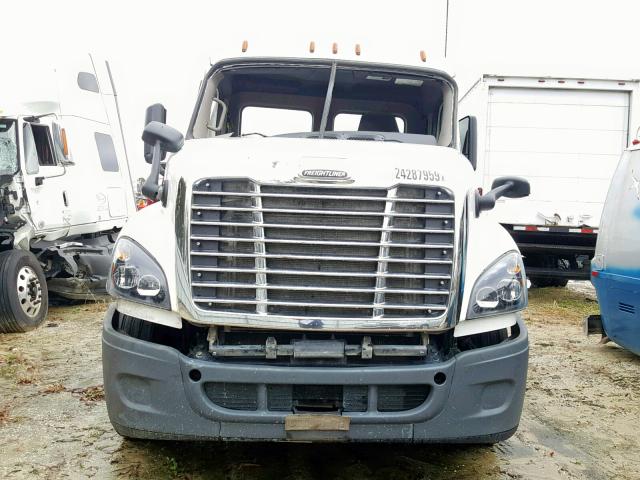 1FUJGEDR9JLJL8246 - 2018 FREIGHTLINER CASCADIA 1 WHITE photo 9