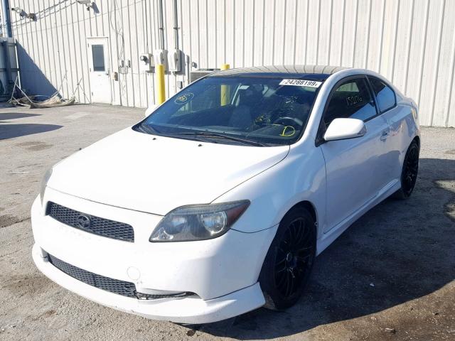 JTKDE177050002388 - 2005 TOYOTA SCION TC თეთრი ფოტო 2