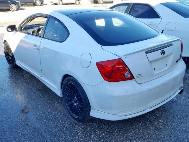 JTKDE177050002388 - 2005 TOYOTA SCION TC თეთრი ფოტო 3
