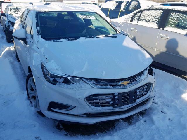 1G1BG5SM1G7291779 - 2016 CHEVROLET CRUZE PREM WHITE photo 1