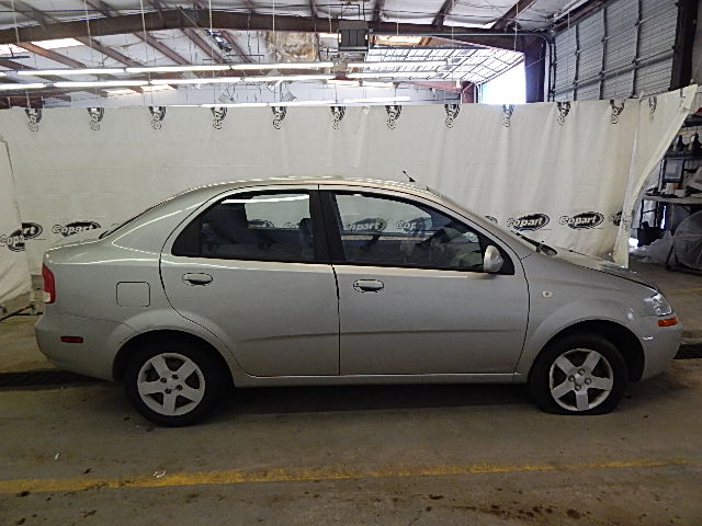 KL1TD52625B458500 - 2005 CHEVROLET AVEO BASE Gümüş foto 10