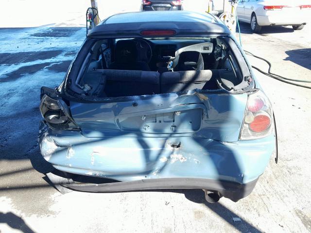 2HGEJ6448XH106478 - 1999 HONDA CIVIC DX BLUE photo 9