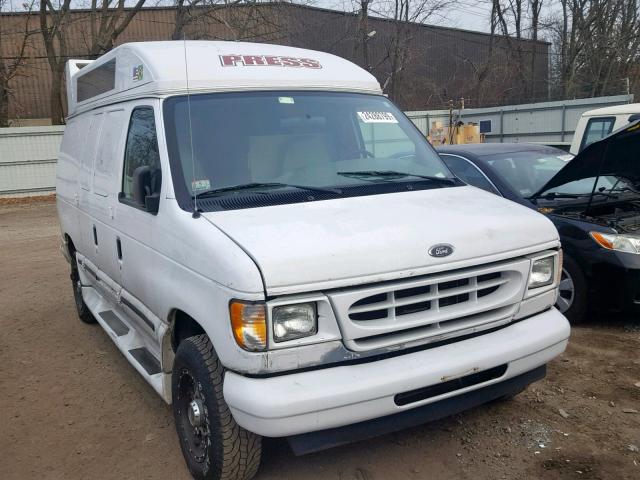 1FTNE24L9XHA77176 - 1999 FORD ECONOLINE WHITE photo 1