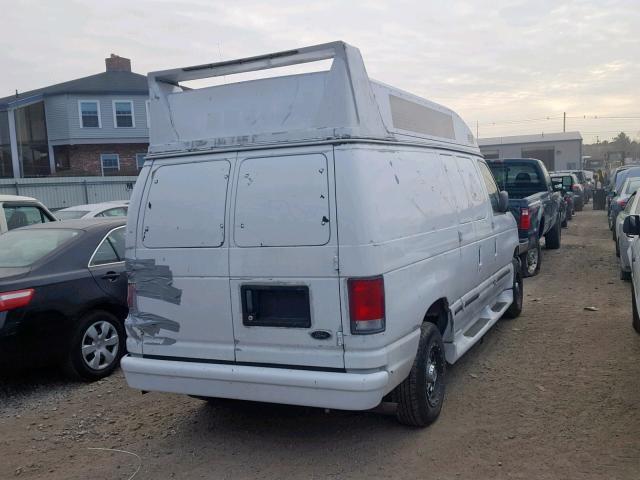 1FTNE24L9XHA77176 - 1999 FORD ECONOLINE WHITE photo 4