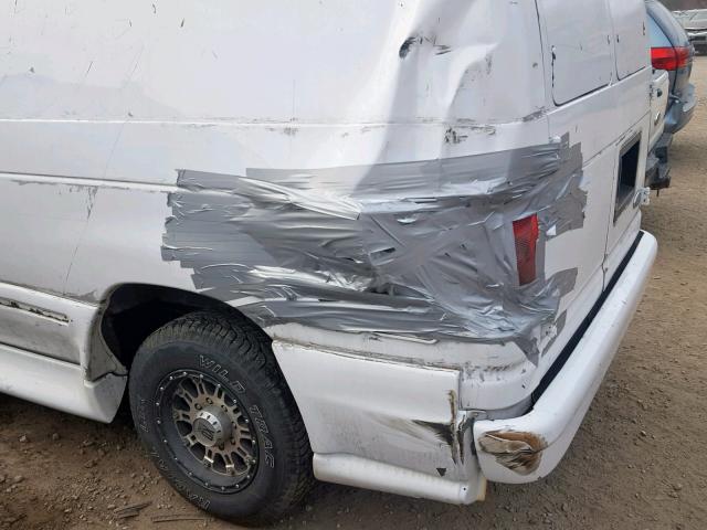 1FTNE24L9XHA77176 - 1999 FORD ECONOLINE WHITE photo 9