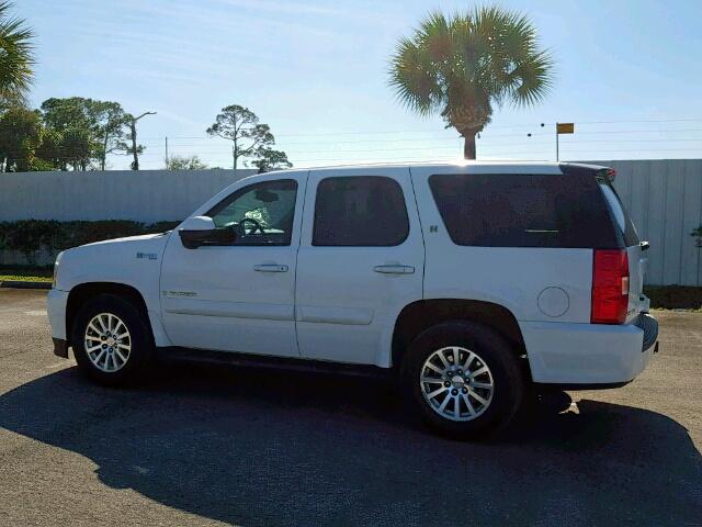 1GKFC135X9R117340 - 2009 GMC YUKON HYBR WHITE photo 9