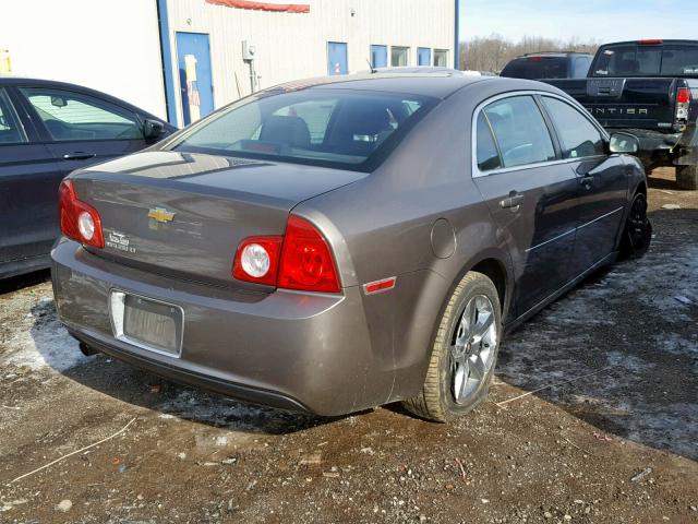 1G1ZC5EB4AF255537 - 2010 CHEVROLET MALIBU 1LT 棕色 照片 4