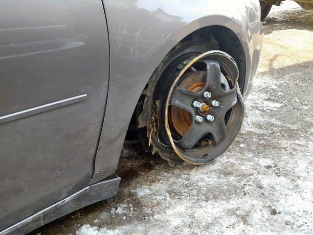 1G1ZC5EB4AF255537 - 2010 CHEVROLET MALIBU 1LT 棕色 照片 9