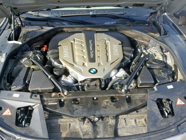 WBAKB8C56BCY66521 - 2011 BMW 750LI GOLD photo 7