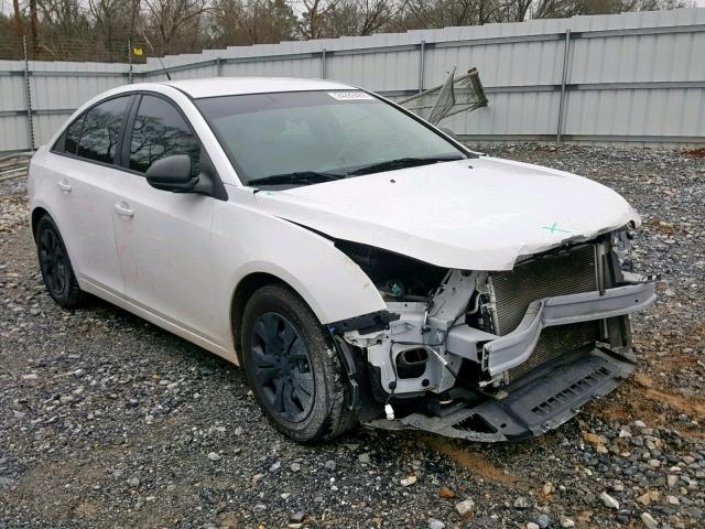 1G1PB5SH2E7335230 - 2014 CHEVROLET CRUZE LS WHITE photo 1