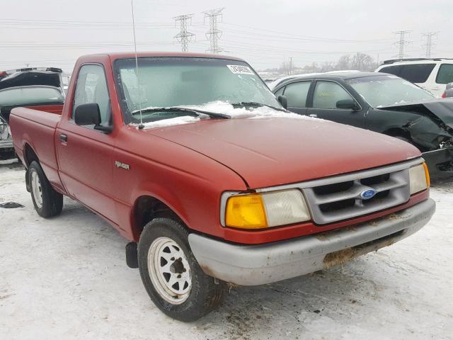 1FTCR10A2VPB22925 - 1997 FORD RANGER MAROON photo 1
