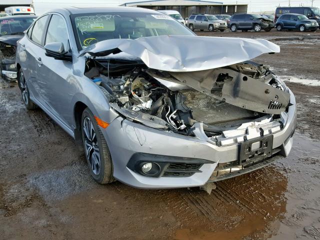 19XFC1F75GE043567 - 2016 HONDA CIVIC EXL SILVER photo 1