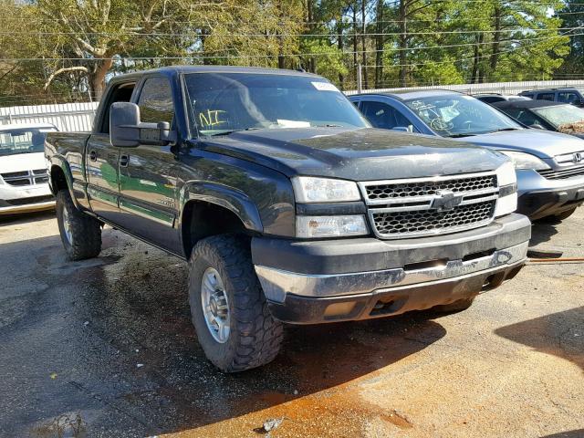 1GCHK23154F127259 - 2004 CHEVROLET SILVERADO BLACK photo 1