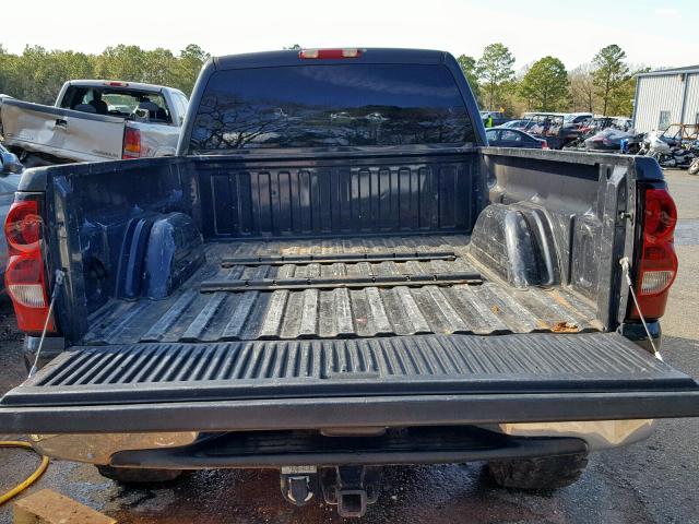 1GCHK23154F127259 - 2004 CHEVROLET SILVERADO BLACK photo 9