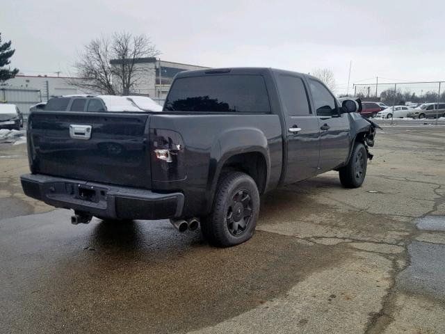 2GTEK13M771540559 - 2007 GMC NEW SIERRA BLACK photo 4