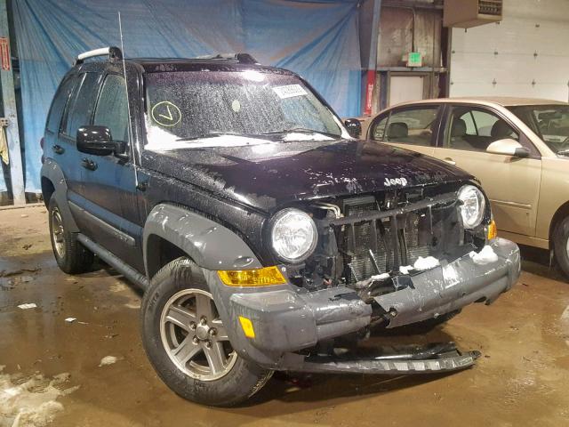 1J4GL38K95W727018 - 2005 JEEP LIBERTY RE BLACK photo 1