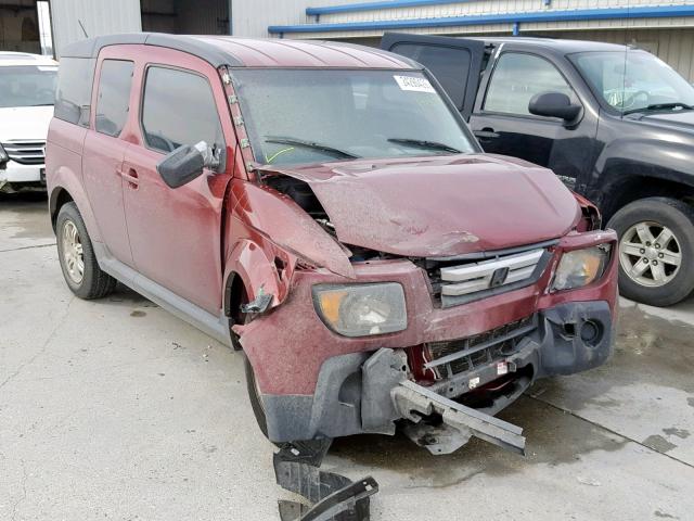 5J6YH18708L001298 - 2008 HONDA ELEMENT EX RED photo 9