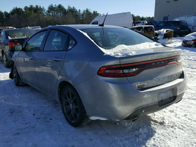 1C3CDFBB1FD391748 - 2015 DODGE DART SXT SILVER photo 3